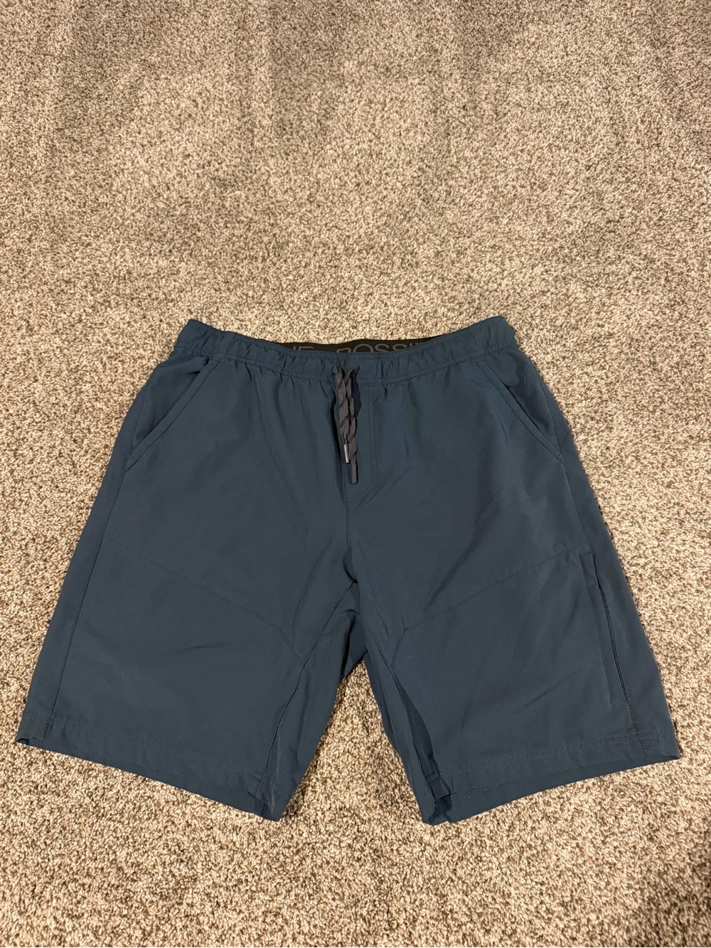 Gerry Weber Men's Athletic Drawstring Shorts - Teal Blue